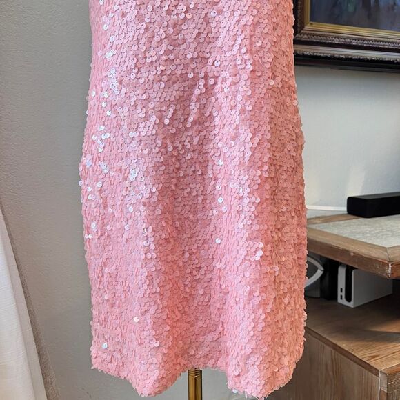 WAYF Sequin Slip Mini Dress – Size Small (Fits Like Medium) - Picture 2 of 6